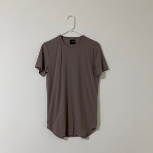 Cuts Clothing Elongated Tee - Mauave Men’s M NWOT